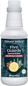 Natural Riches Household Cleaner Concentrate Five Guards from The Tales of French Thieves Essential oil blend household cleaner - 16 fl oz