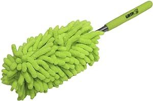 Grip Telescopic Micro Fiber Duster - Extends 10" to 34" - Traps and Holds Dust Without Harmful Cleaning Chemicals - Cleaning/Dusting Around Home, Office, Vehicle